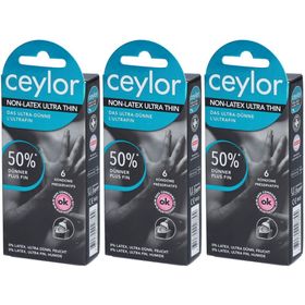CEYLOR Préservatif sans latex extra fin