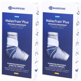 BAUERFEIND® Malleotrain® Plus Chevillère active taille 3 gauche titane