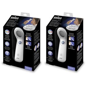 BRAUN No touch Thermomètre sans contact + contact BNT 300