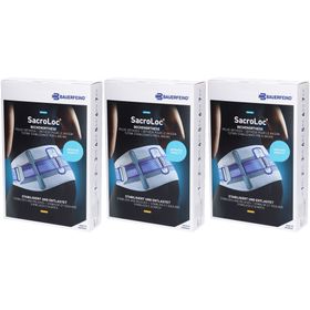BAUERFEIND® Sacroloc Othèse de stabilisation pour le bassin taille 4 titane