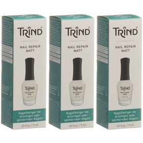 TRIND® Nail Repair Matt - Vernis durcisseur et renforçateur pour ongles cassants et mous