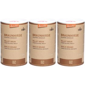 NATURKRAFTWERKE Millet Brun, forme sauvage, moulu