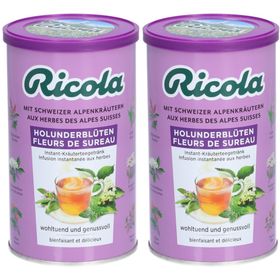 RICOLA Infusion instantanée aux herbes Fleurs de Sureau