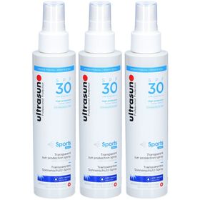 ULTRASUN Sports Spray solaire transparent SPF 30