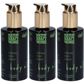 NATURKRAFTWERKE Huile de ricin bio pour le corps