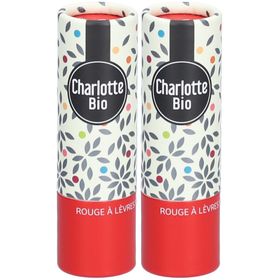 Charlotte Bio Rouge à lèvres Vrai rouge mat
