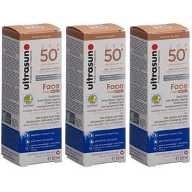 ULTRASUN Gel solaire anti-âge visage SPF50+