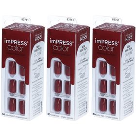 KISS imPRESS® Color Press-on Manicure Faux-Ongles