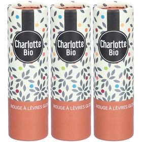 Charlotte Bio Rouge à lèvres Nude Moka glossy
