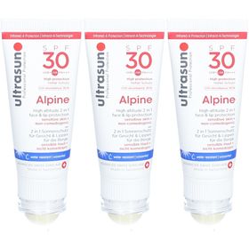 Ultrasun Alpine Potection Solaire 2 en 1 Visage & Lèvres SPF 30