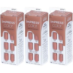 ImPRESS Color Press-on Manicure Faux-Ongles colorés 010 Sandbox