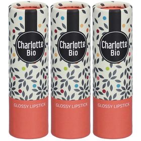 Charlotte Bio® Rouge à lèvres organique brillant - Bois de Rose