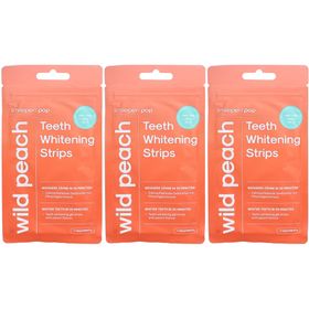 SMILEPEN Pop Teeth Whitening Strips Wild Peach