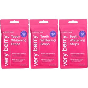 SMILEPEN Pop Teeth Whitening Strips Very Berry