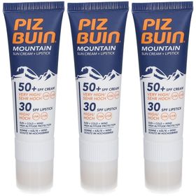 Piz Buin® MOUNTAIN Crème Solaire + Stick Lèvres SPF50+