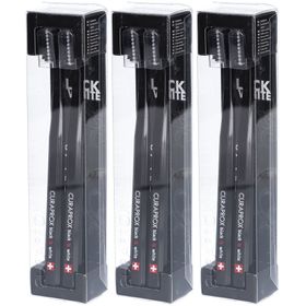 Curaprox Black is White brosses à dents duo noir