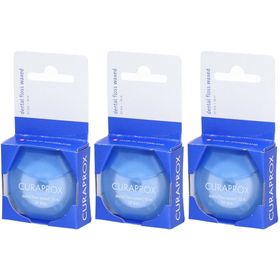 CURAPROX DF 834 fil dentaire 50m ciré menthe