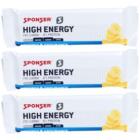 SPONSER® HIGH ENERGY BAR Banane