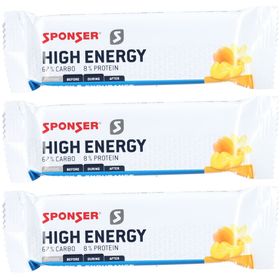 SPONSER® HIGH ENERGY BAR Apricot-Vanille