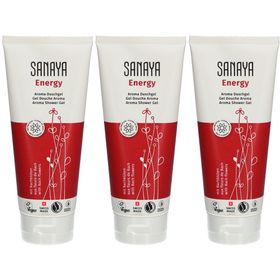 SANAYA Energy Gel Douche Aroma aux fleurs de Bach
