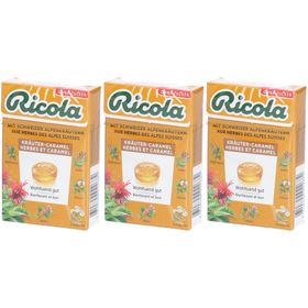 RICOLA Bonbons herbes et caramel