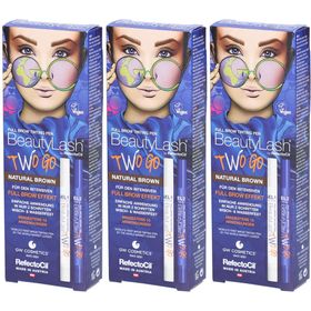 BeautyLash® Crayon de coloration pour sourcils brun naturel, set de 2 pièces