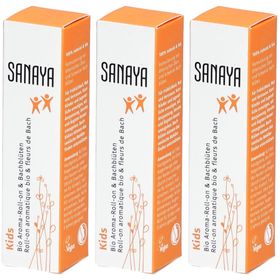 SANAYA Roll On Aromatique bio & Fleurs de Bach Kids