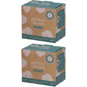LES PETITES CHOSES Tampons en coton bio sans applicateur Super