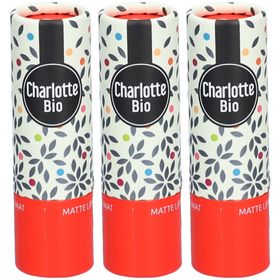 CHARLOTTE BIO Rouge à lèvres Mat - Rouge Royal