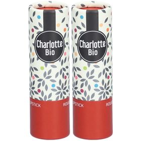 CHARLOTTE BIO Rouge à lèvres Mat - Coquelicot
