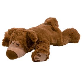 Warmies® Peluche chauffante Sleepy Bear brun