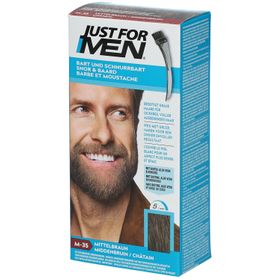 Just For Men® Coloration moustache & barbe Châtain M35