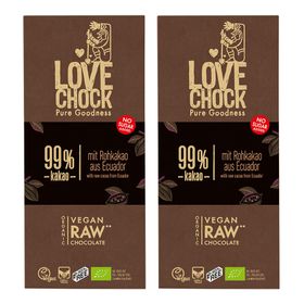 Lovechock Noir Intense, 99 % Cacao