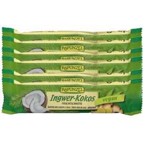 RAPUNZEL Barre aux Fruits Gingembre-Coco Bio