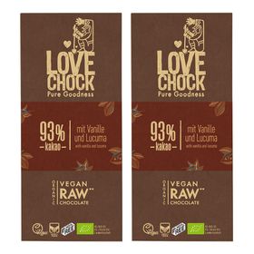 Lovechock Bio Extra Foncé, 93 % Kakao