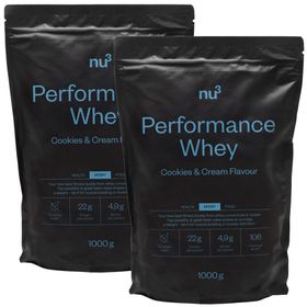 nu3 Performance Whey, Cookies-Cream, Poudre de protéine