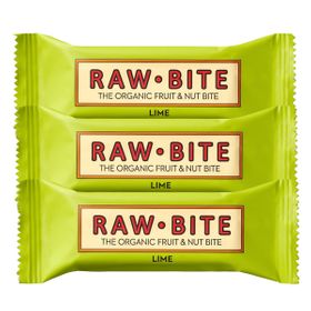 RAWBITE Barre aux fruits & noix au citron vert épicé