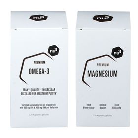 nu3 Premium Omega-3 + nu3 Premium Magnesium Complex