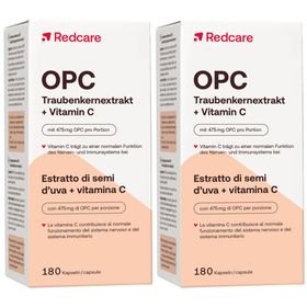 Redcare OPC Extrait de pépins de raisin + vitamine C