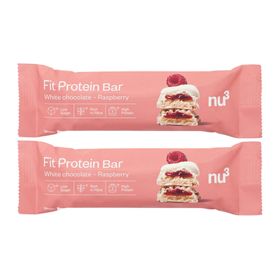 nu3 Fit Protein Bar Chocolat blanc - Framboise