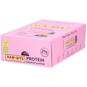 RAWBITE Barre protéinée croquante aux amandes