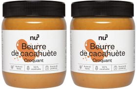 Nu3 Beurre de cacahuète crunchy