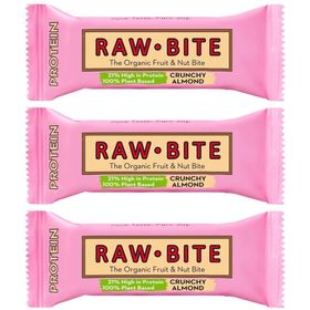 Raw Bite Protein Crunchy Almond 3x