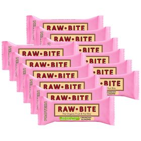 RAW BITE Barre Portéinée croustillante aux amandes