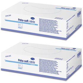 Peha-soft® nitrile guard Gants d'examen non poudrés et non stérilexs taille S 6 - 7