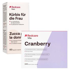 Redcare Fem Kürbis für die Frau + Redcare Cranberry