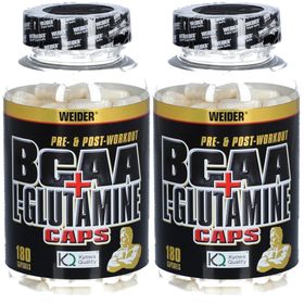 WEIDER® BCAA + L-GLUTAMINE CAPS