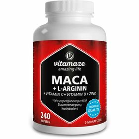 Vitamaze Maca 4000 mg + L-Arginine + Vitamines + Zinc
