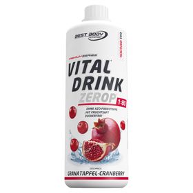 BEST BODY NUTRITION VITAL DRINK ZEROP® GRENADE CRANBERRY 1000 ml