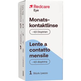 Redcare Eye Lentille de contact mensuelle -4.5 dioptries